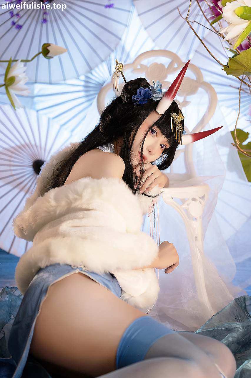 Shika小鹿鹿-能代旗袍 [19P-532MB] cosplay美女-第2张