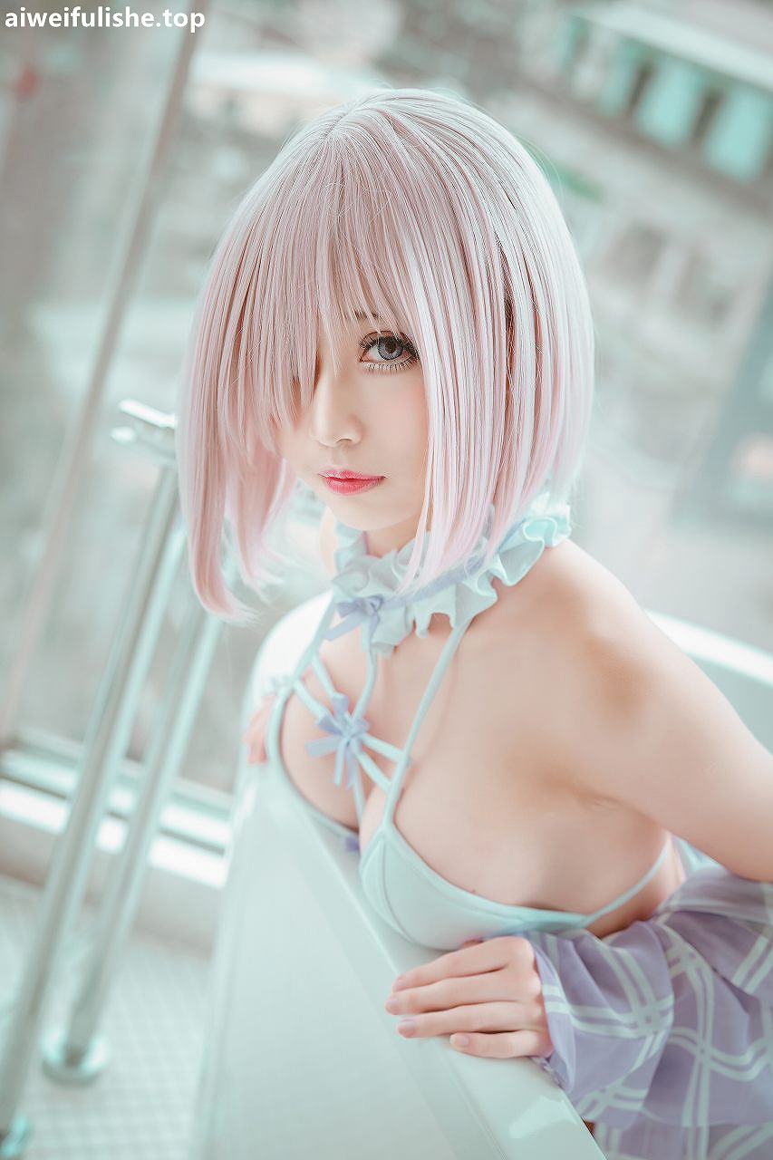 沖田凜花Rinka-玛修泳衣 (Fate Grand Order) [13P-96MB] cosplay美女-第4张