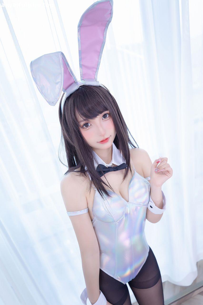 神楽坂真冬-兔女郎与钢管《バニーバブル》[150P2V-828MB] cosplay美女-第2张