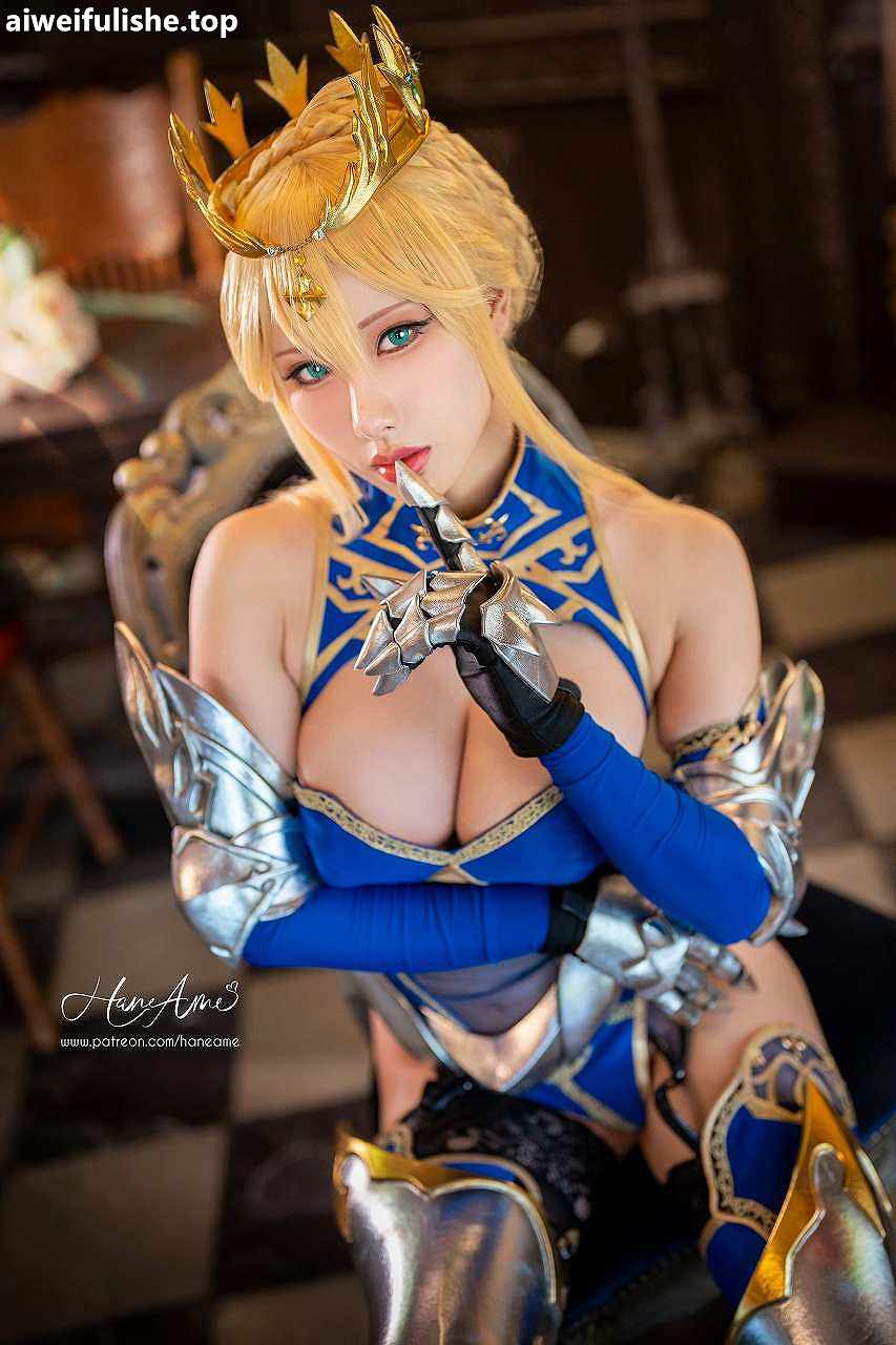 雨波_HaneAme-Artoria Lancer アルトリア [100P-225MB] cosplay美女-第3张