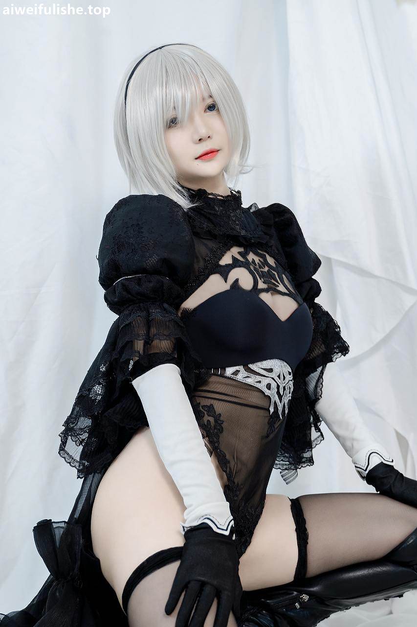 51酱-2B黑婚纱 [53P2V-485MB] cosplay美女-第6张