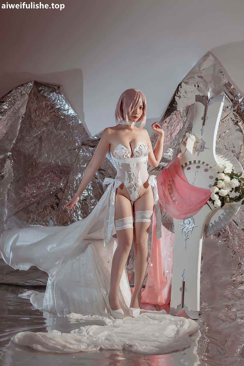 二佐Nisa-玛修婚纱 [42P-652MB] cosplay美女-第2张