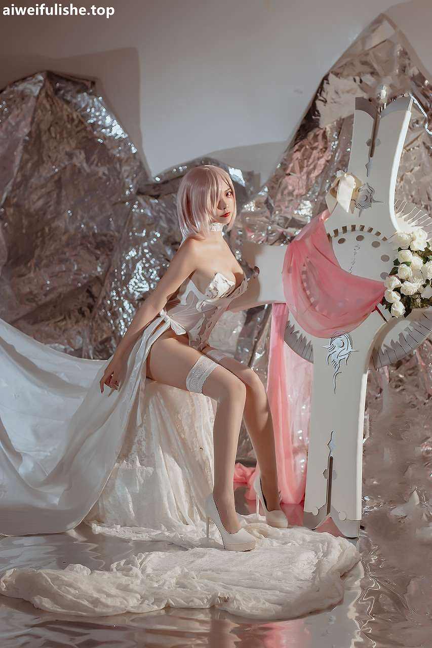 二佐Nisa-玛修婚纱 [42P-652MB] cosplay美女-第4张