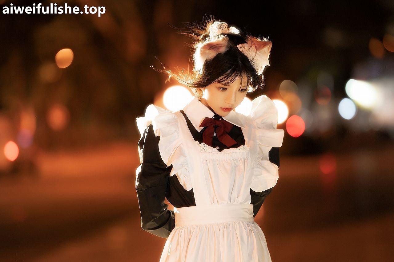 桜桃喵-长裙妹抖（夜）[19p647M] cosplay美女-第1张