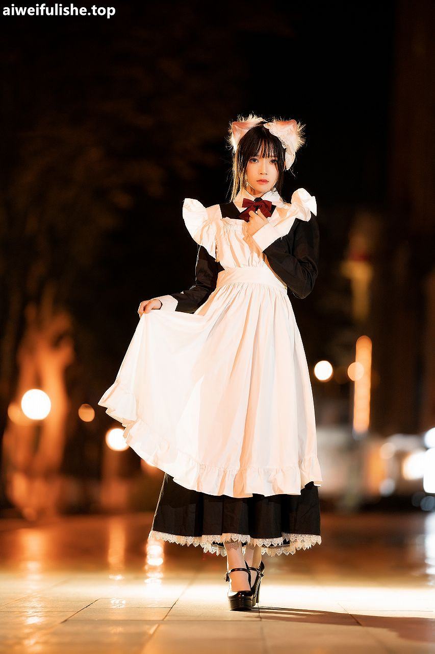 桜桃喵-长裙妹抖（夜）[19p647M] cosplay美女-第4张