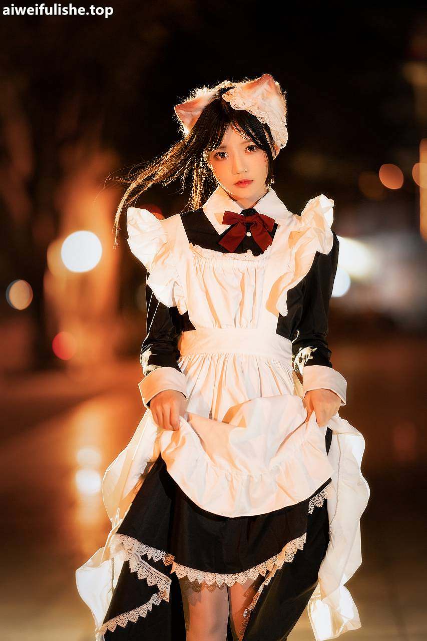 桜桃喵-长裙妹抖（夜）[19p647M] cosplay美女-第2张