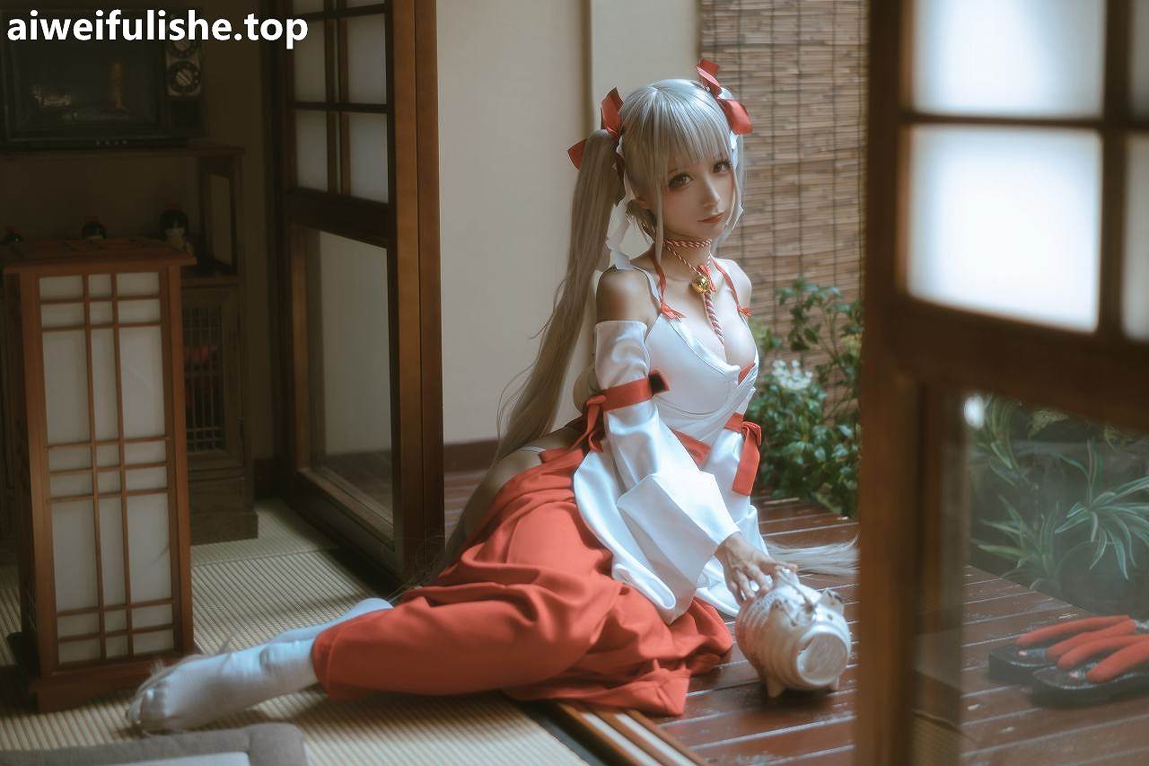 蠢沫沫-可畏-巫女 [55P-787MB] cosplay美女-第5张