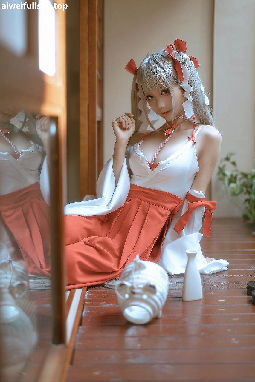 蠢沫沫-可畏-巫女 [55P-787MB] cosplay美女-第7张