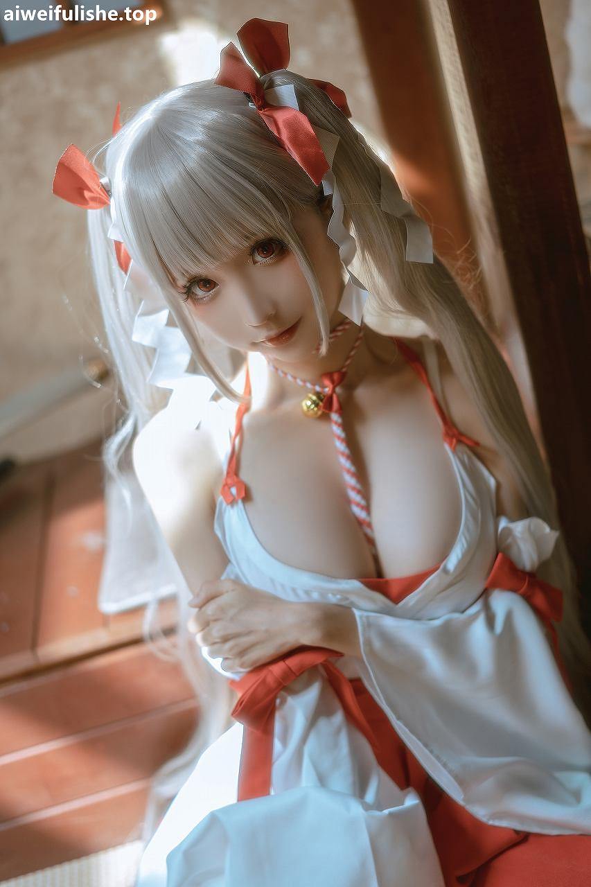 蠢沫沫-可畏-巫女 [55P-787MB] cosplay美女-第5张