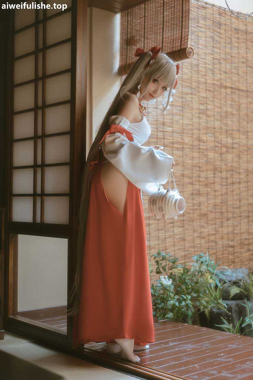 蠢沫沫-可畏-巫女 [55P-787MB] cosplay美女-第2张