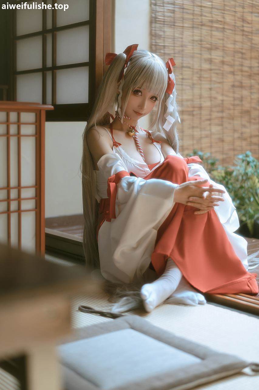 蠢沫沫-可畏-巫女 [55P-787MB] cosplay美女-第3张