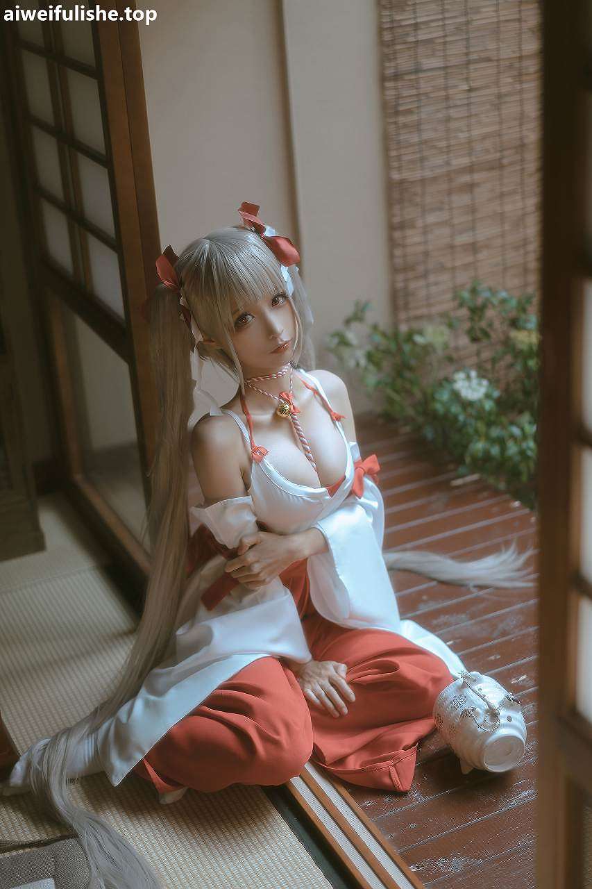 蠢沫沫-可畏-巫女 [55P-787MB] cosplay美女-第4张