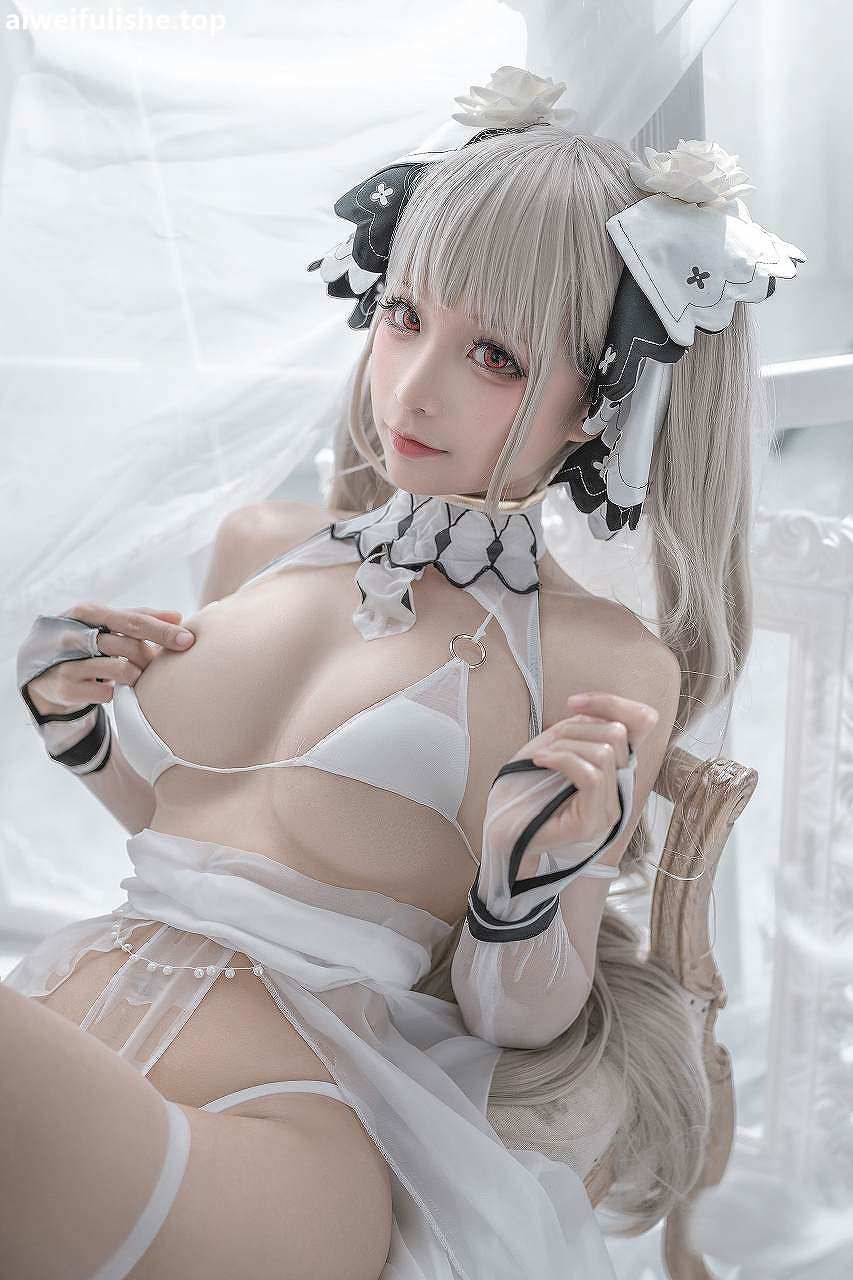 蠢沫沫-可畏婚纱 [57P-578MB] cosplay美女-第3张