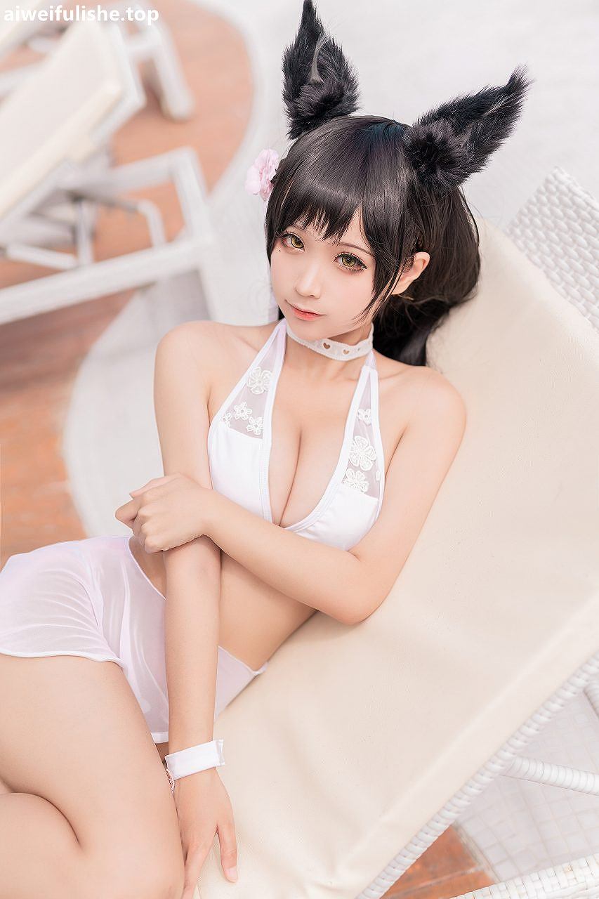 蠢沫沫-爱宕 犬 泳装[37p524M] cosplay美女-第6张