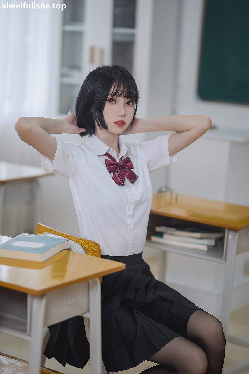 许岚LAN-教室jk黑丝 [40P-426MB] JK制服-第6张