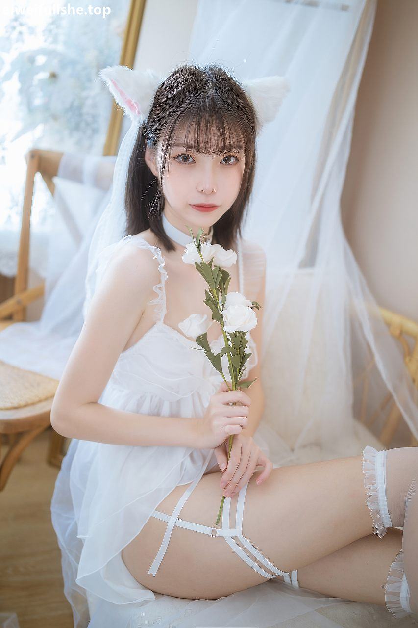 许岚LAN-少女白色裙 [41P-627MB] 网红福利-第2张