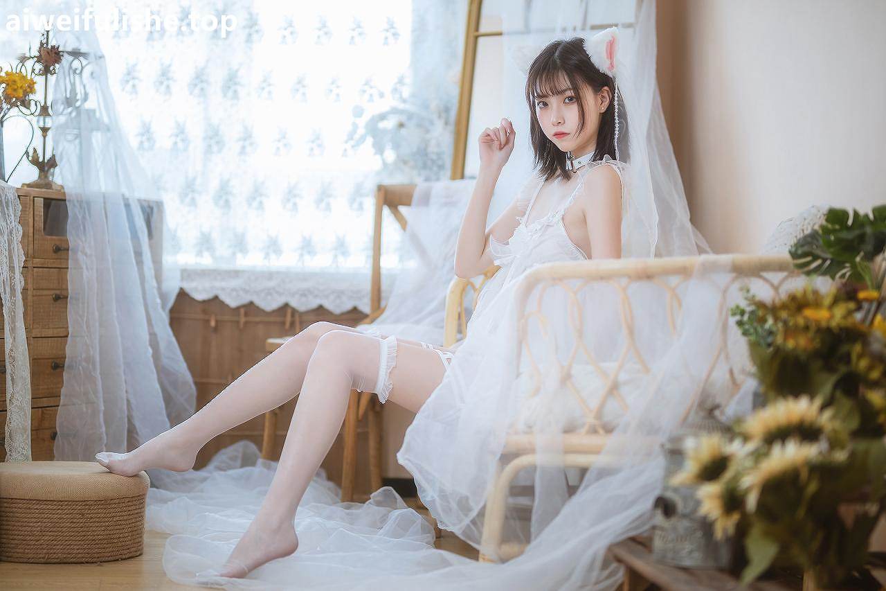 许岚LAN-少女白色裙 [41P-627MB] 网红福利-第6张