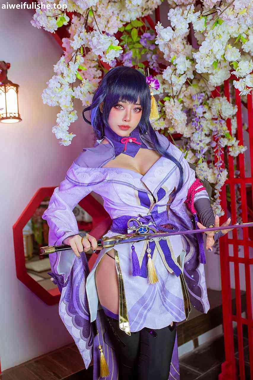 Byoru-Raiden Shogun [72P4V-1.36GB] cosplay美女-第5张