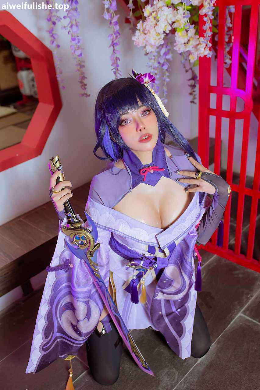 Byoru-Raiden Shogun [72P4V-1.36GB] cosplay美女-第4张