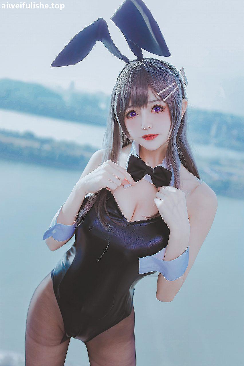 Coser衣衣-麻衣兔女郎 [42P-78MB] cosplay美女-第2张