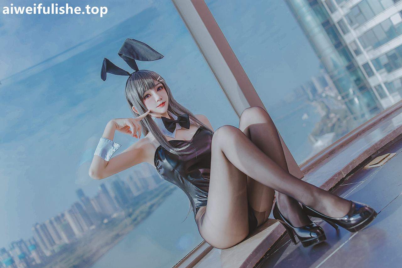 Coser衣衣-麻衣兔女郎 [42P-78MB] cosplay美女-第6张