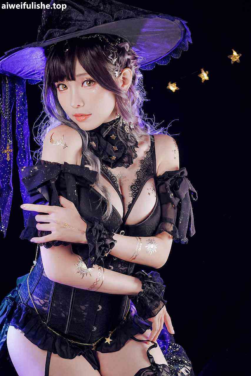 ElyEE子-Original Witch & Cat魔女與貓 [74P2V-182MB] cosplay美女-第2张