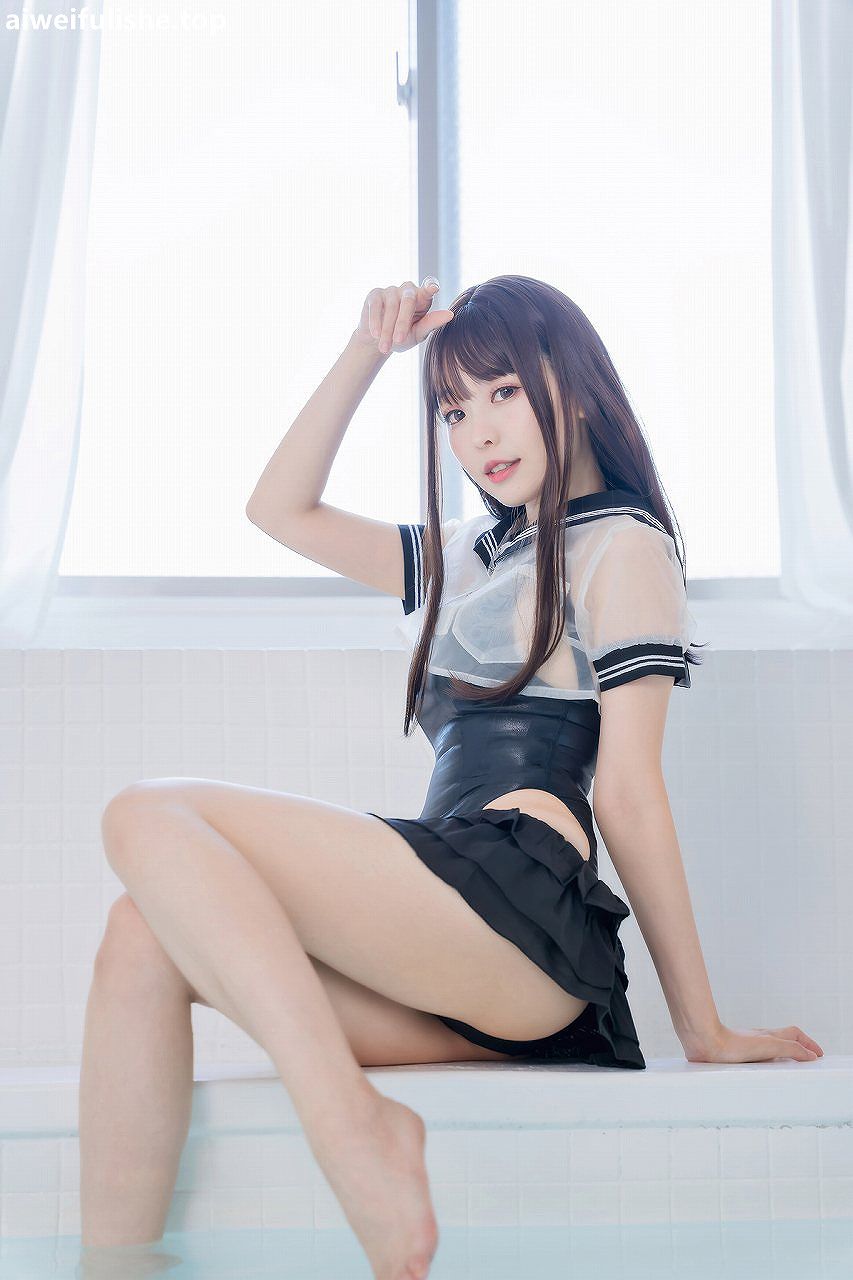 ElyEE子-Racing Swimsuit 競泳水手服 [73P-78MB] cosplay美女-第3张