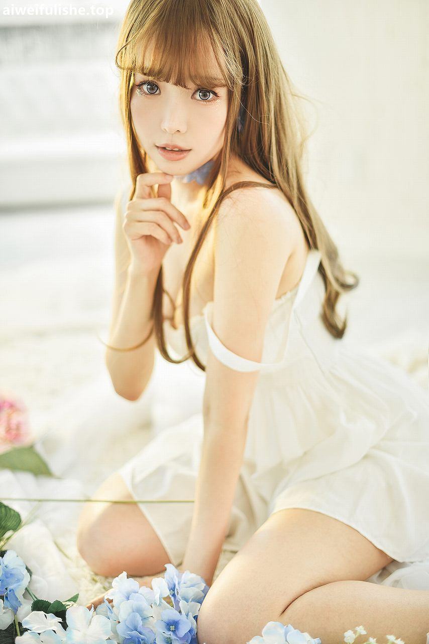 ElyEE子-White Dress [22P-27MB] 推特美女-第6张
