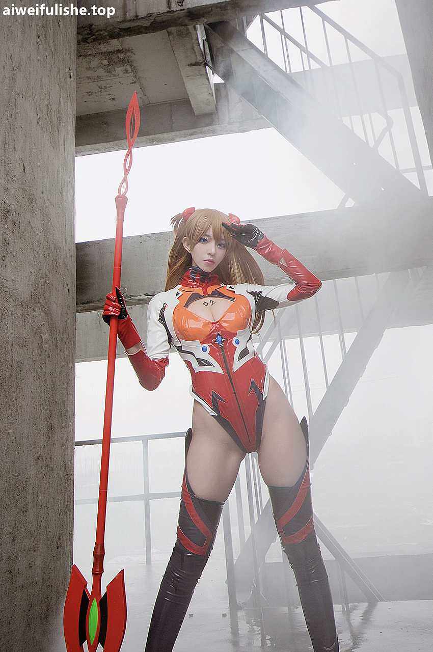 Kettoe-Asuka Battle Suit [18P-21MB] cosplay美女-第3张