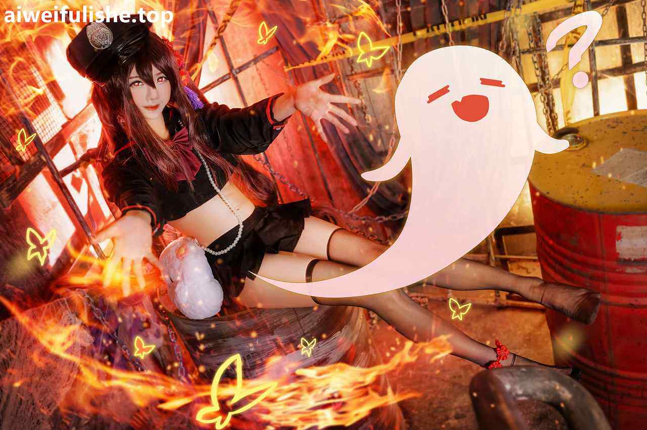 Sally Dorasnow-Hu-Tao [44P-263MB] cosplay美女-第2张