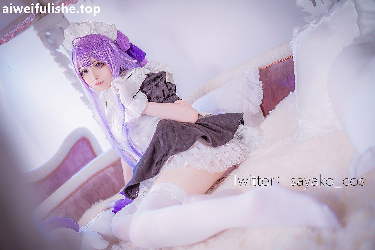 Sayako(さやこ)-ユニコーンメイド [100P-307MB] cosplay美女-第1张