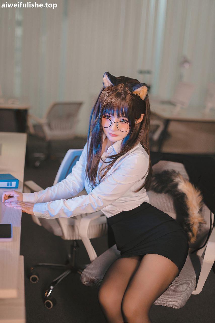 桜井宁宁-柴犬秘书 [58P-1.20GB] cosplay美女-第2张