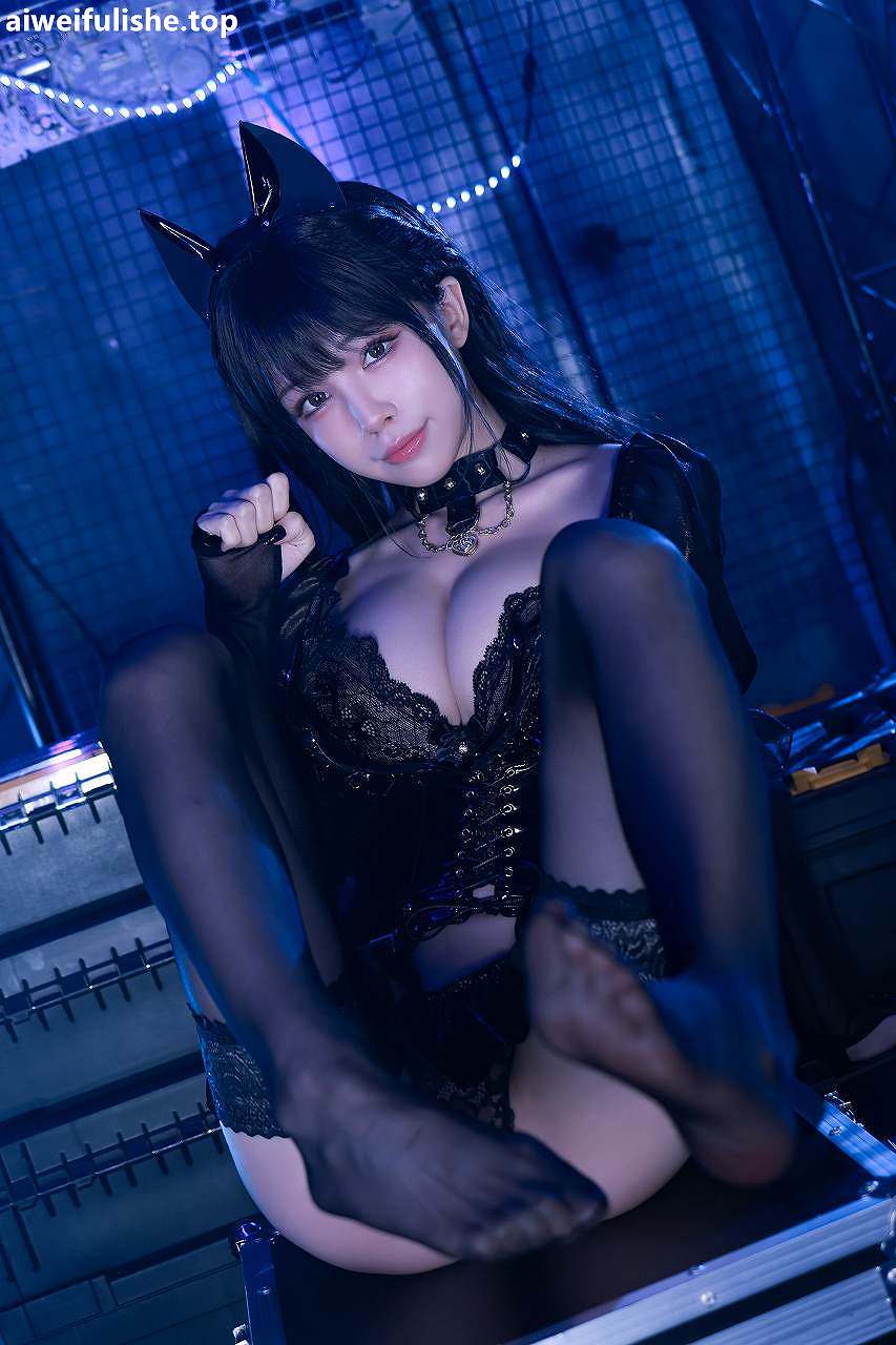 水淼Aqua-猫咪女郎-黑色猫猫 [59P-152MB] cosplay美女-第3张