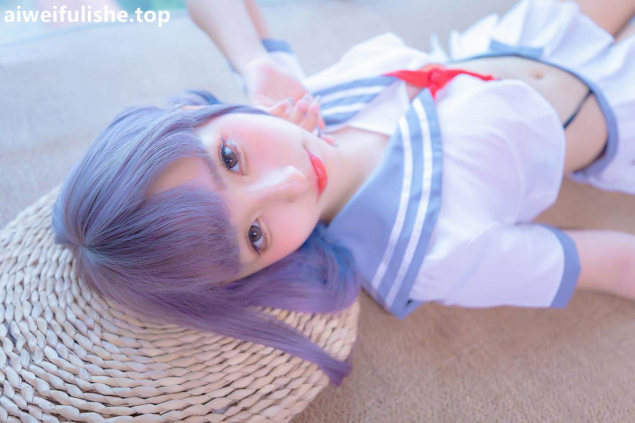 神楽板真冬- 灰丝吊带JK[75p203M] JK制服-第3张