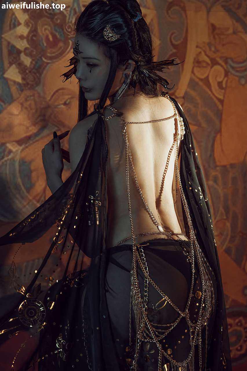 秋和柯基-黑 敦煌 [43P-412MB] cosplay美女-第3张