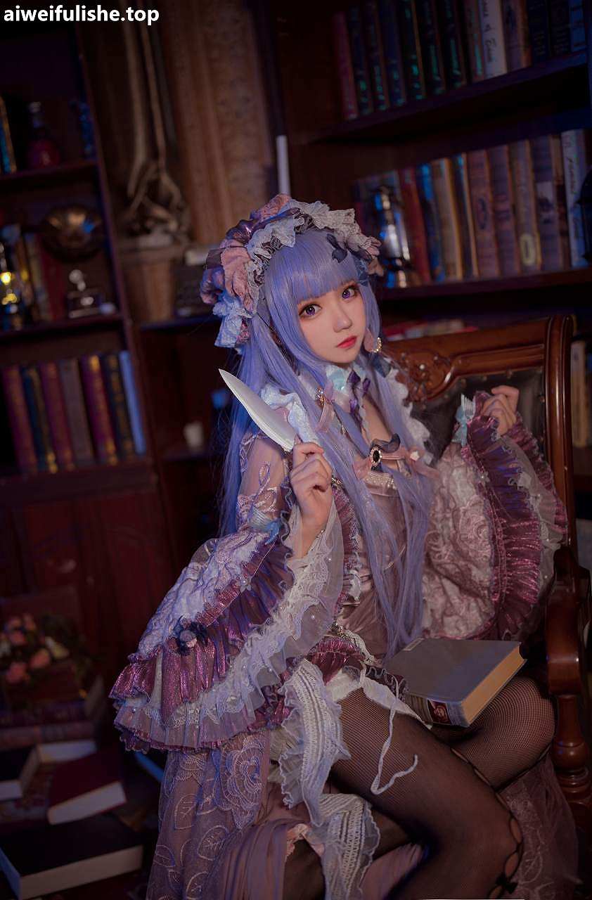 花柒Hana-帕秋莉睡衣 [12P-92MB] cosplay美女-第2张