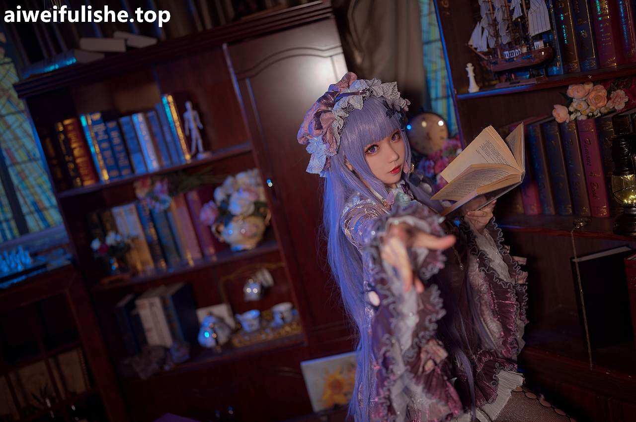 花柒Hana-帕秋莉睡衣 [12P-92MB] cosplay美女-第1张