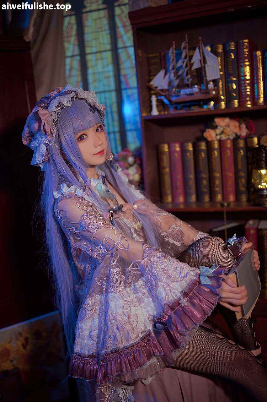 花柒Hana-帕秋莉睡衣 [12P-92MB] cosplay美女-第4张