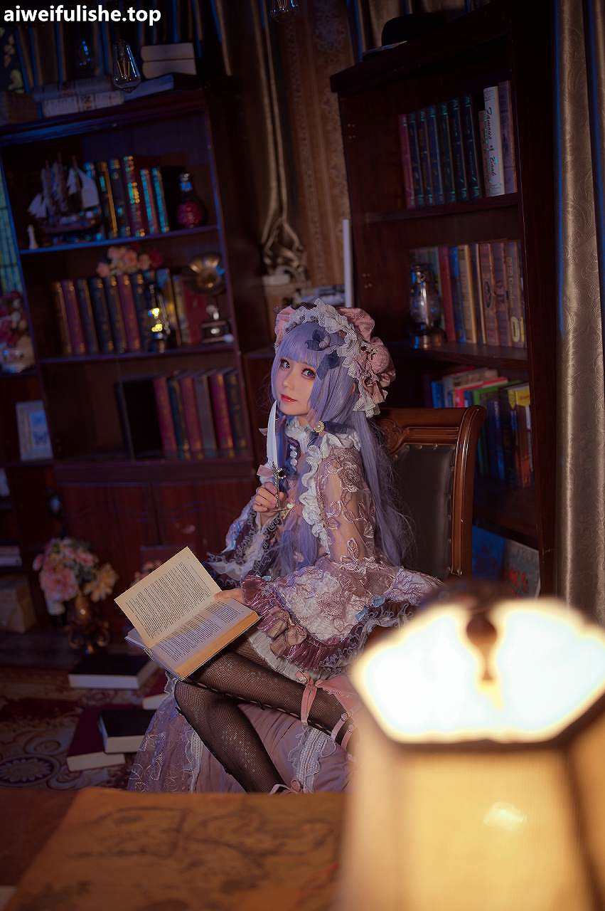 花柒Hana-帕秋莉睡衣 [12P-92MB] cosplay美女-第3张