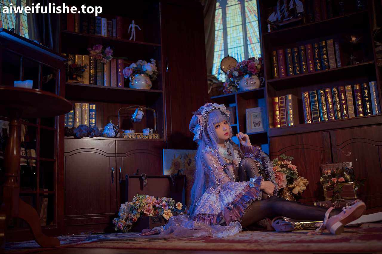 花柒Hana-帕秋莉睡衣 [12P-92MB] cosplay美女-第6张