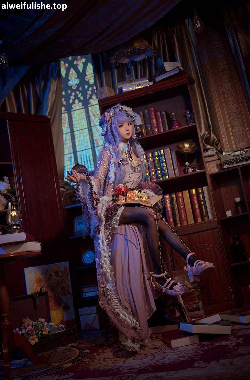 花柒Hana-帕秋莉睡衣 [12P-92MB] cosplay美女-第3张