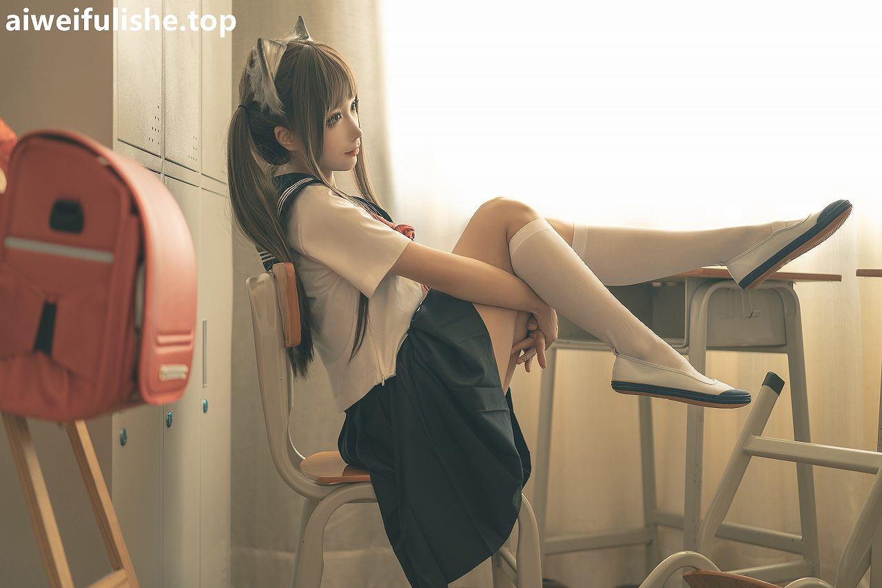 蠢沫沫-放学后 [130P-1.28GB] JK制服-第3张