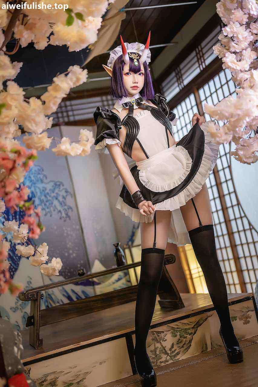 雪晴Astra-酒吞童子女仆 [62P13V-1.44GB] cosplay美女-第7张