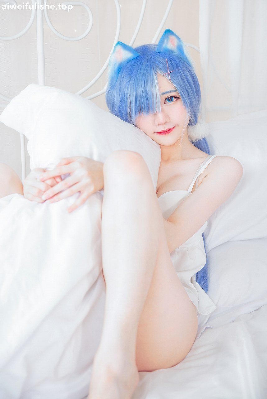 Sally Dorasnow-Rem White Kitty [49P-281MB] cosplay美女-第2张