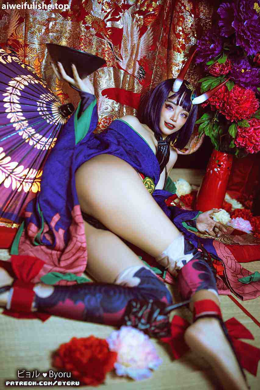 Byoru - Shuten Douji[25p88M] cosplay美女-第4张