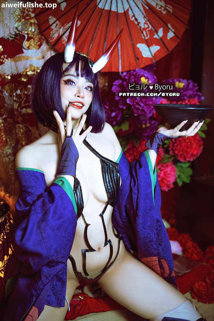 Byoru - Shuten Douji[25p88M] cosplay美女-第3张