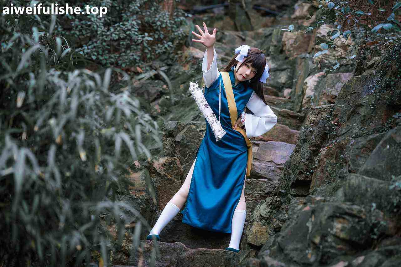 王胖胖u-小道友旗袍[9p150M] cosplay美女-第6张