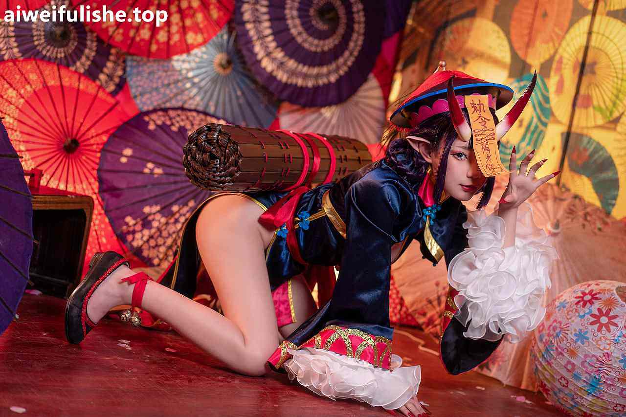 王胖胖u-fate酒吞僵尸童子[15P-443MB] cosplay美女-第1张