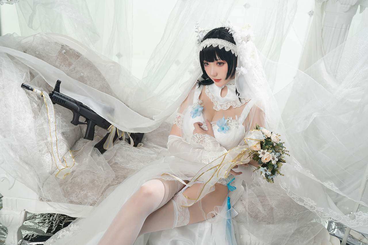 瓜希酱-95式花嫁 [30P-130MB] 少女前线-第4张