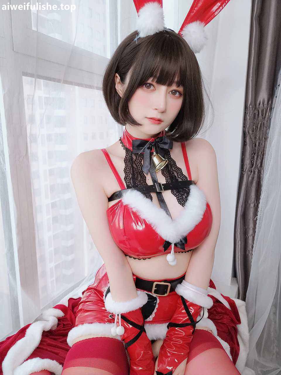 白银81-Merry Christmas 圣诞快乐[24P1V-80MB] 丝袜写真-第1张